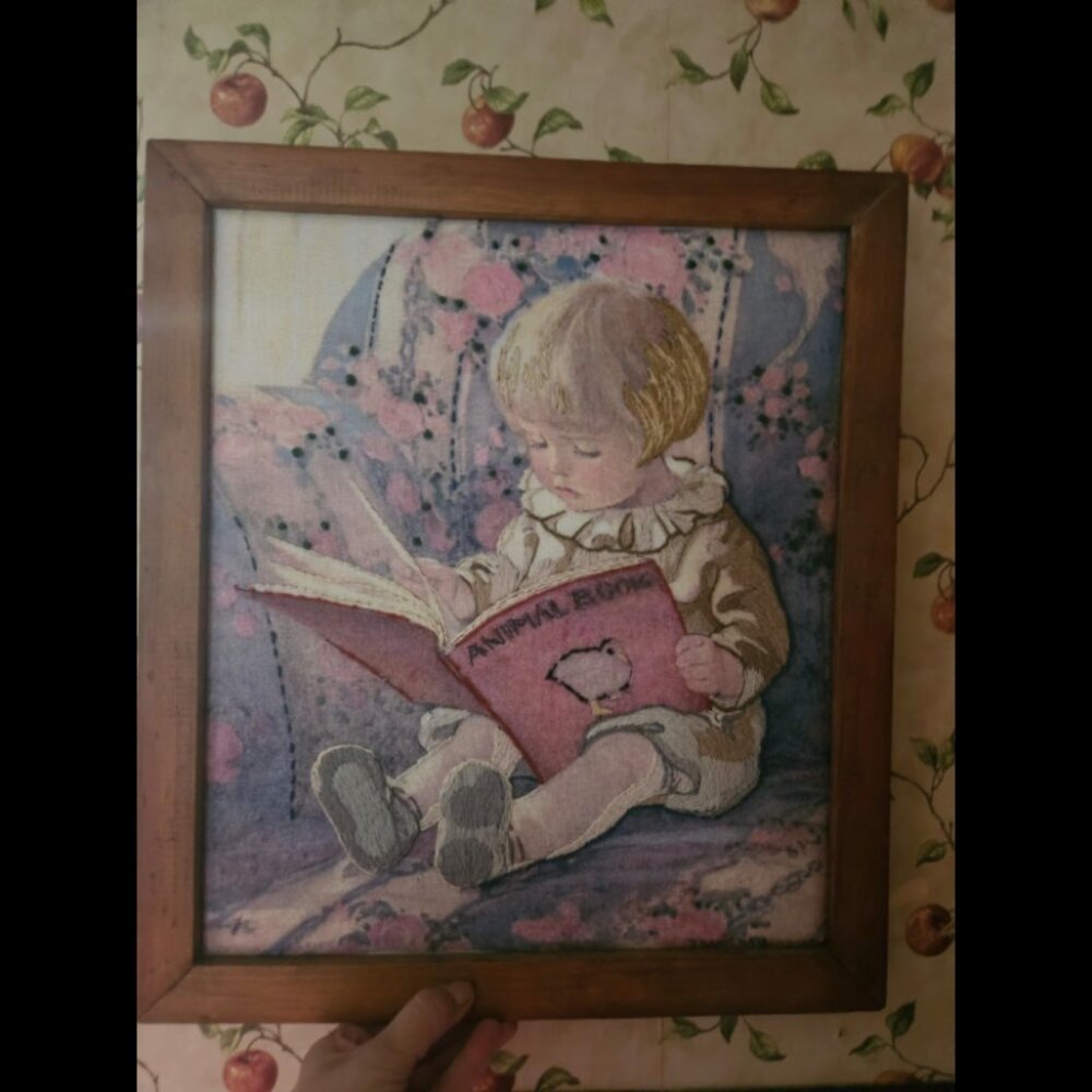 Jessie Wilcox Smith Needlepoint Art Piece